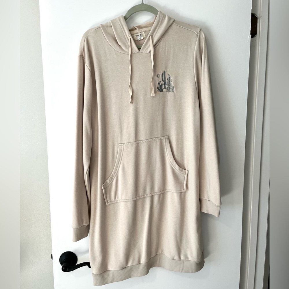 World Market Cactus Sweatshirt Dress